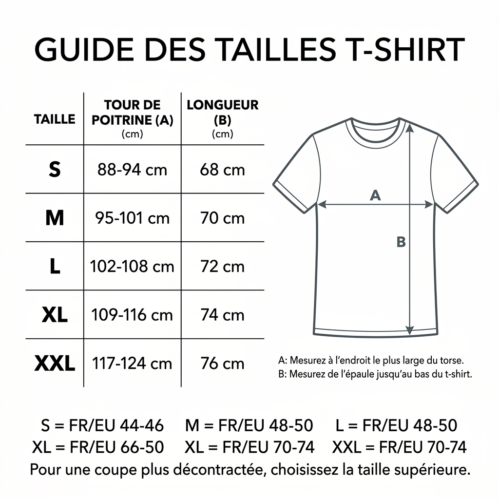 Guide de taille de l'image